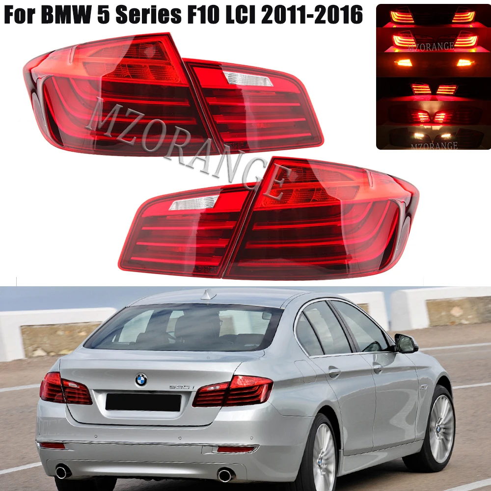 

Задсветильник MIZIAUTO для BMW F10 F18 2011-2017, задний динамический сигнал поворота, ходовой тормоз, парковочная лампа, товары для автомобилей