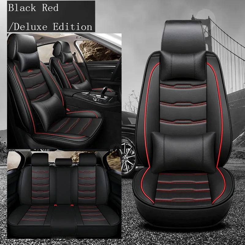 

Car universal seat cover breathable PU leather for bmw 5 series E39 E60 F10 G30 F90 Gran Turismo F07 5 Touring E39 E61 F11 G31
