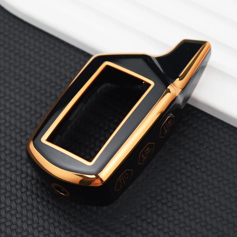 

Чехол для автомобильного ключа из ТПУ для оригинального Starline B9/B91/B6/B61/A91/A61/V7, брелок для ключей с дистанционным управлением, 2-сторонняя сигнализация