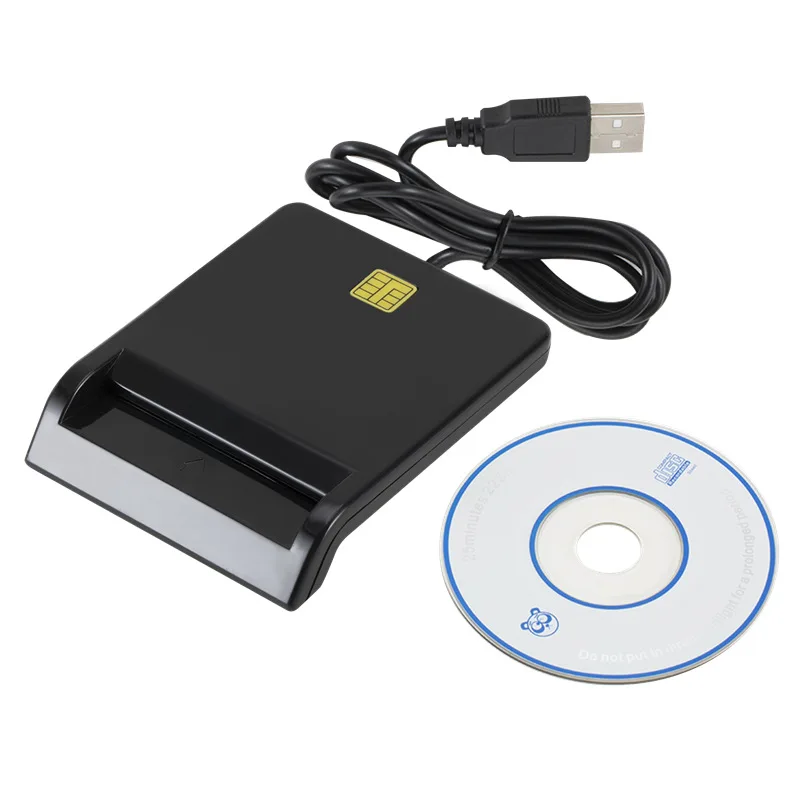 

UTHAI X01 USB Smart Card Reader for Bank Card IC/ID EMV Card Reader High Quality for Windows 7 8 10 Linux OS USB-CCID ISO 7816