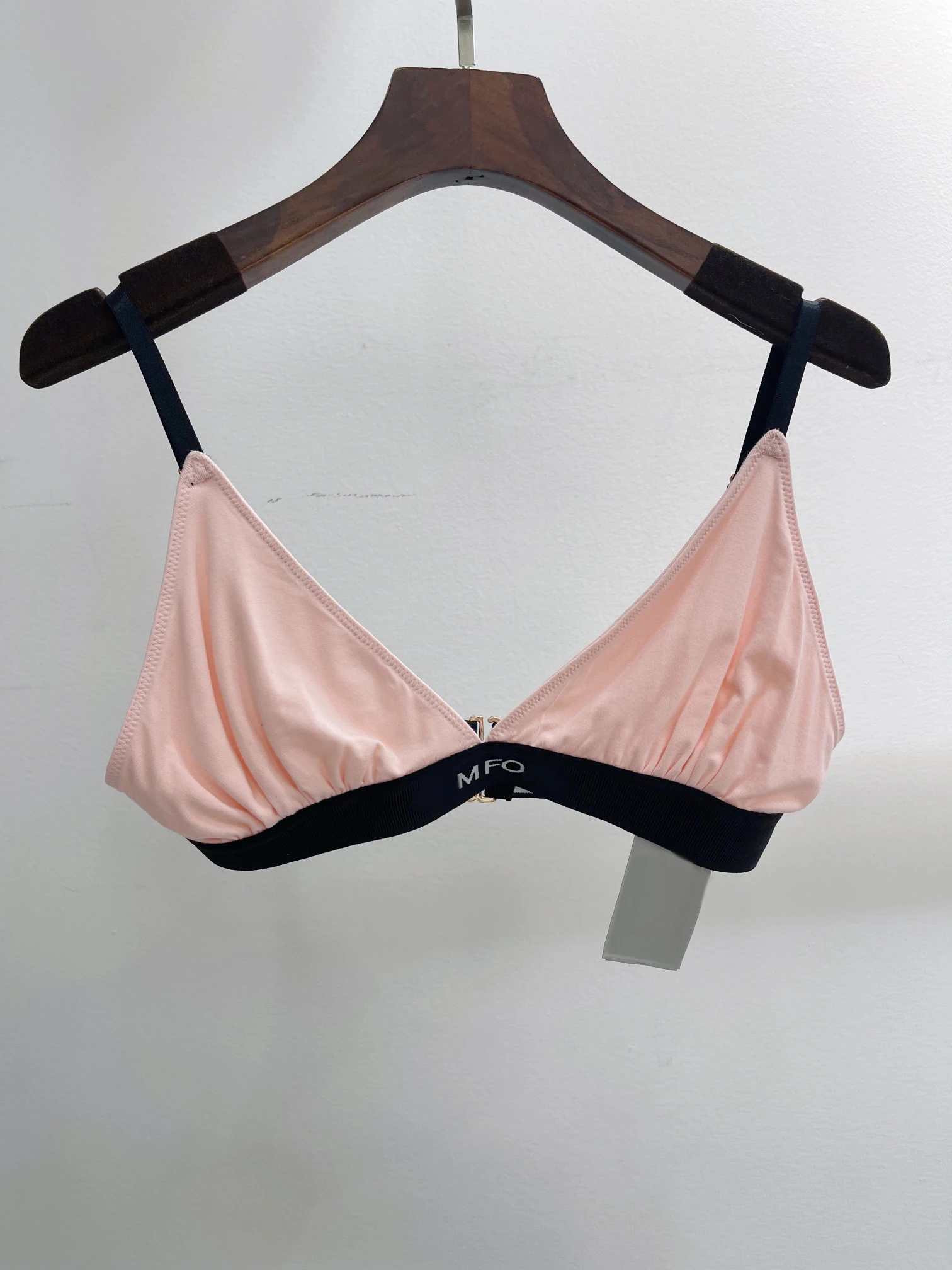 

4.1 KlasonBell Adjustable Suspender Letter Sexy Triangle Cup Brassiere Bra Women