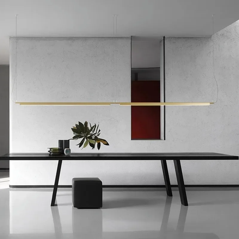 Современная Минималистичная стойка для ресторана и бара Длинная подвеска