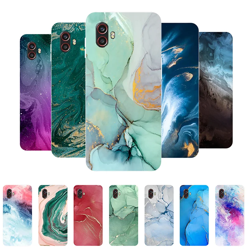 

for Funda Samsung Xcover 6 Pro Case Soft Silicone Marble Back Cover Phone Cases for Samsung Xcover 6 Pro Case Xcover6 Pro Coque