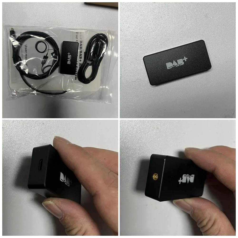 Антенна DAB+ для Android Автомобильный радиоприемник с USB-адаптером GPS Стерео DAB