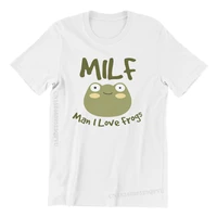 man i love frogs tshirts for men milf funny meme tshirt tshirt clothing fashion men t shirts comfortable print loose
