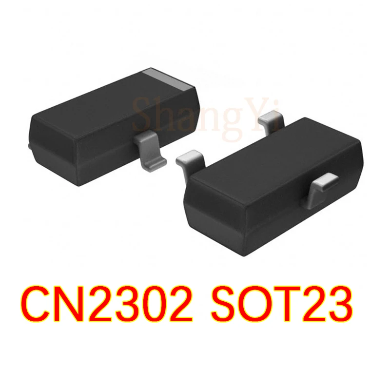 

50 шт./лот новый оригинальный патч CN2302 SOT23 N канал Улучшенный полевой эффект трубка