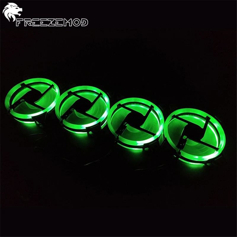 FREEZEMOD Аврора Радуга цветная (RGB) вентилятор (5 шт.) компьютер 12 см полный Цвет