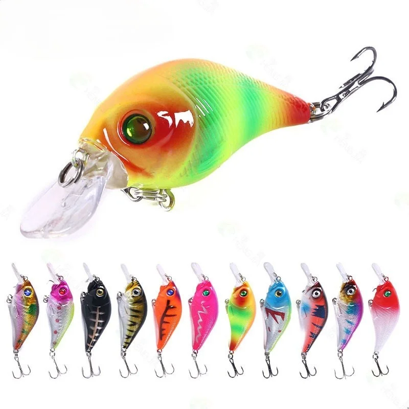 

Crank Fishing Lure 7.5cm/11g Crankbait Hard Bait Artificial Wobblers Bass Pike Japan Top Water Fishing Accessories