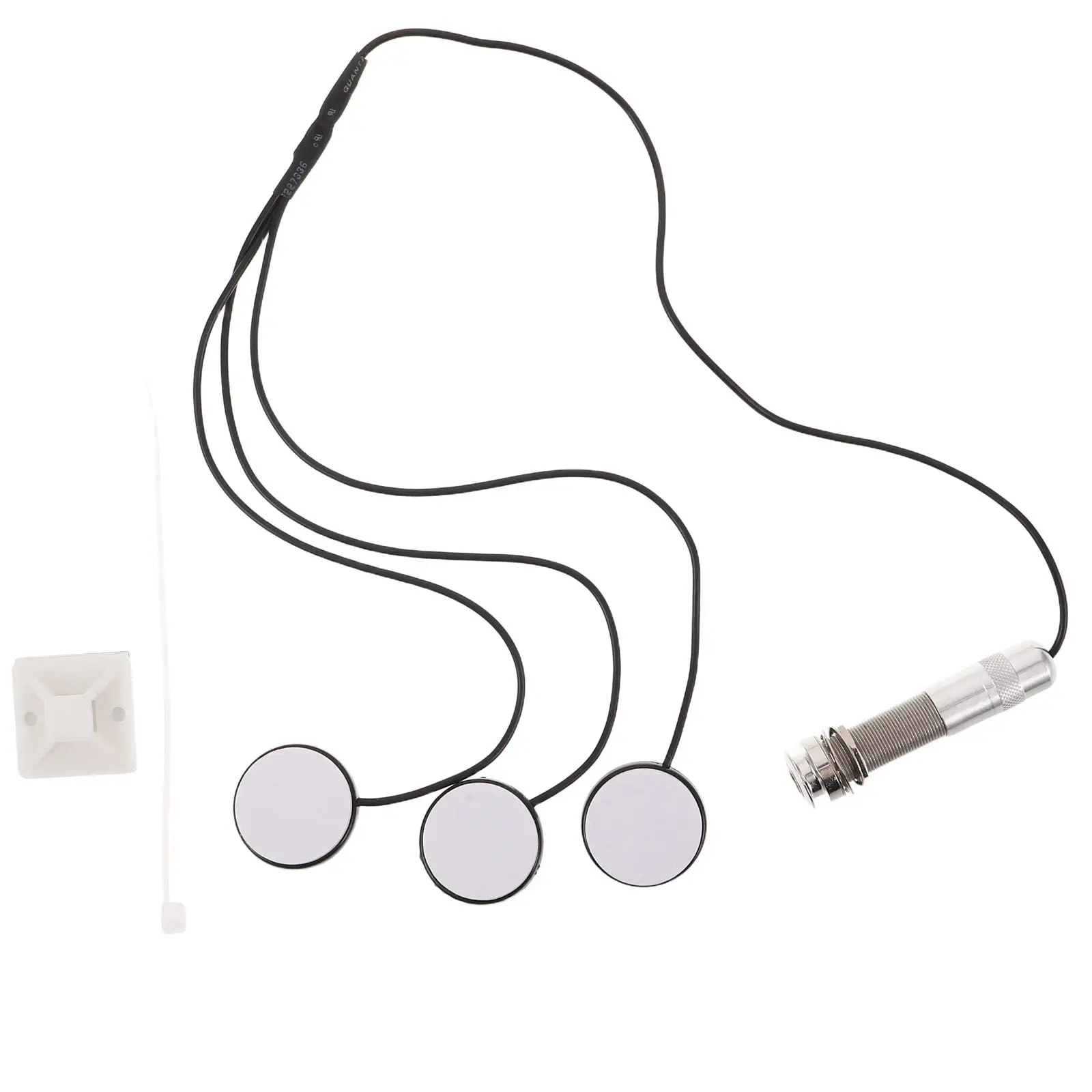Фото 1Set Piezo Pickup Transducer Acoustic Guitar Ukulele Mandolin Transducer Aluminum Tube Noise Reduction Pickup for String №1