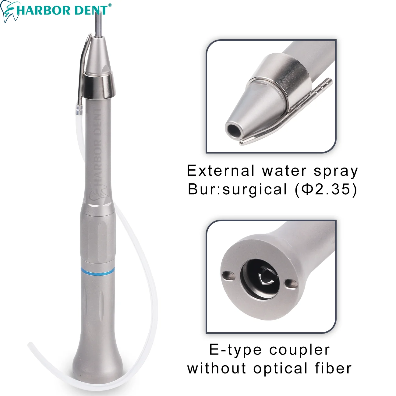 Стоматологический низкоскоростной наконечник 1:1 микрохирургическая
