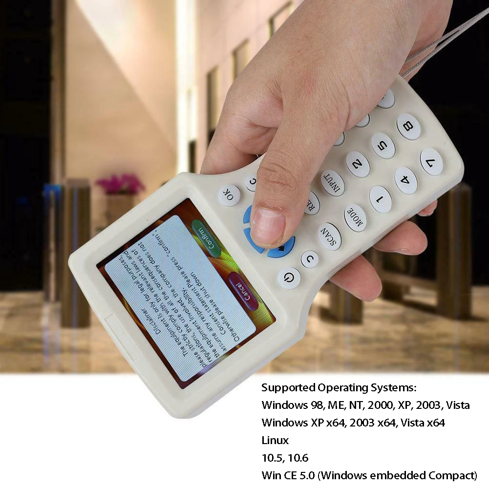 

ID Card Copier Card Reader Testing Equipment Writer Card Copier Duplicator NFC RFID Reader Smart Signal T5577 UID