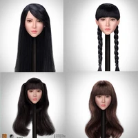 i8toys i8 h001 16 genuine version hair transplant exquisite female head sculpture model fit 12 action figure body in stock