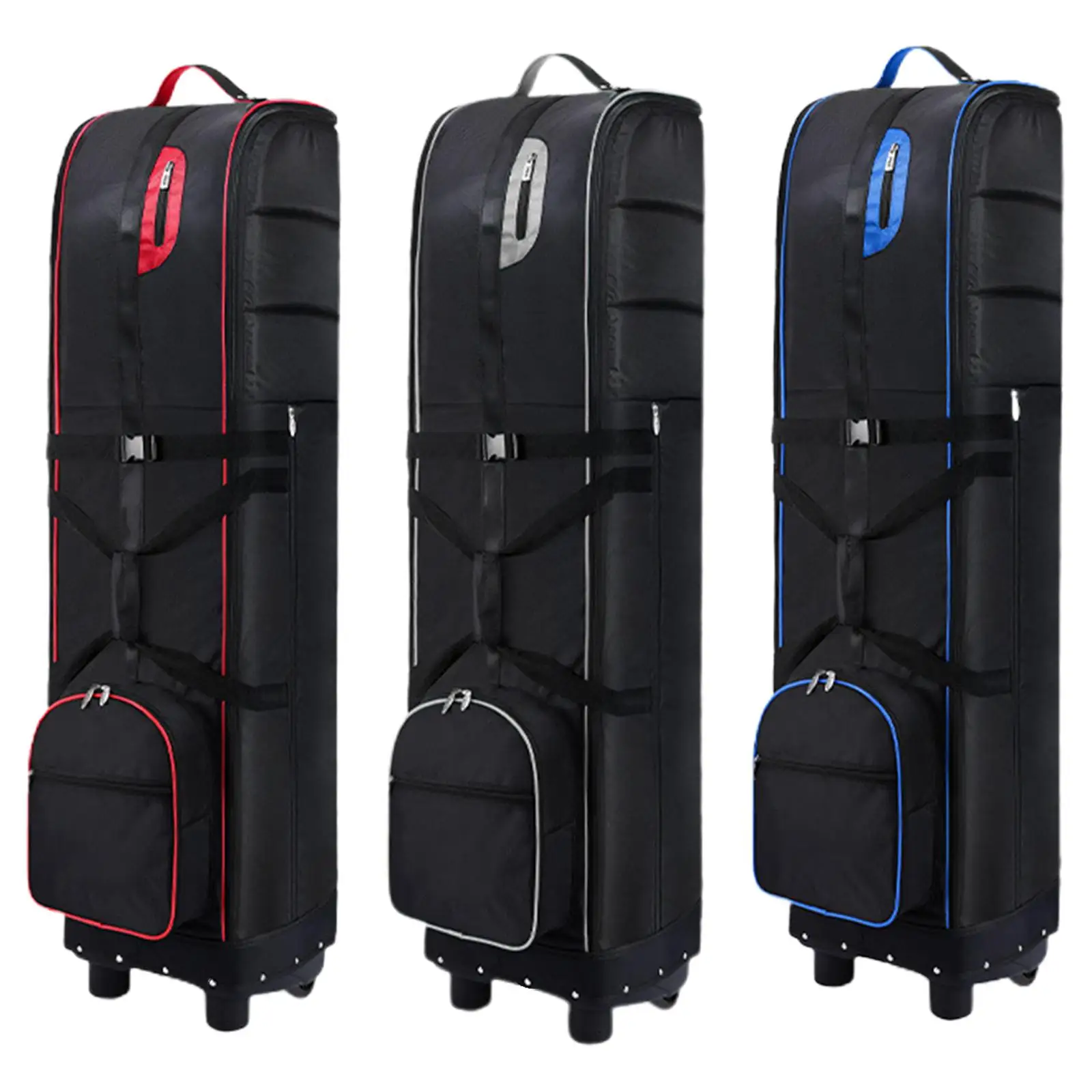 

Carry Golf Club Carry Bag Heavy Duty Padded Golf Travel Bags Portable Folding Wear Resistant Comfortable for Carrier Outdoors