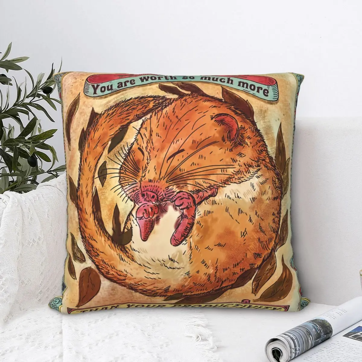 Вы стоит больше чем ваша производительность Противоударная задняя мышь