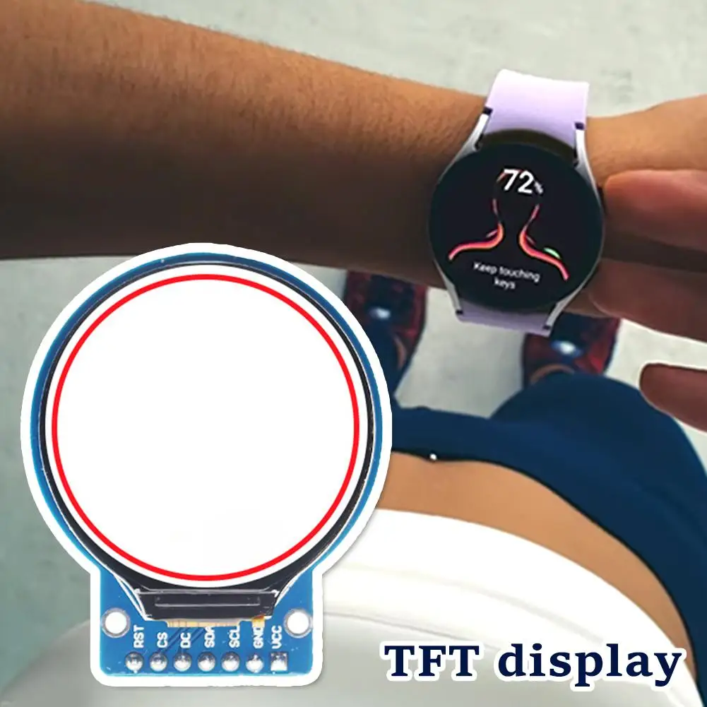 TFT-дисплей для 2 5-дюймового круглого цветного ЖК-дисплея HD IPS240 * 1 28 GC9A01