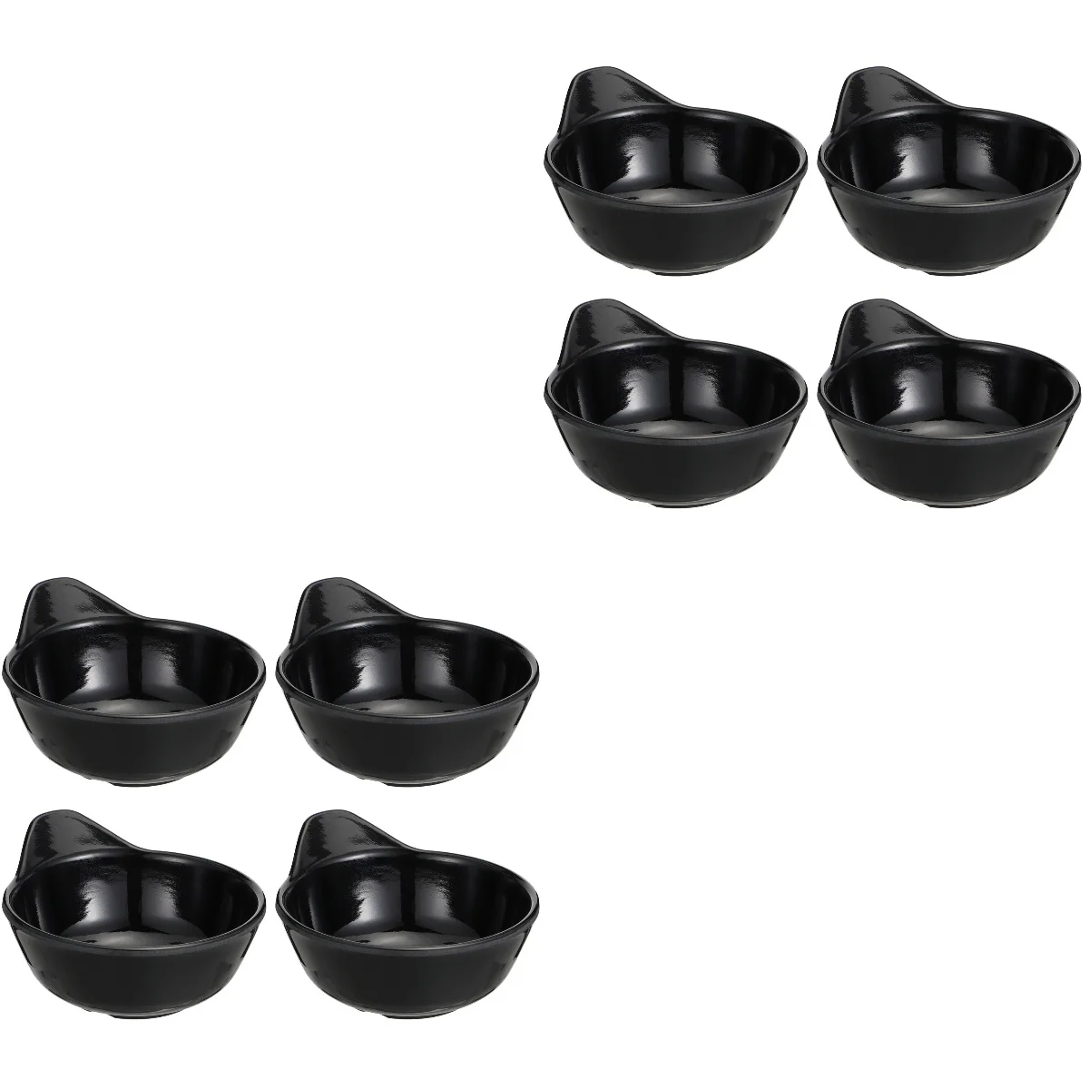 

8 Pcs Sauce Dish Condiment Dish Vinegar Dish Seasoning Plate Cake Tasting Dishes Sauce Bowl Sushi Dipping Bowl