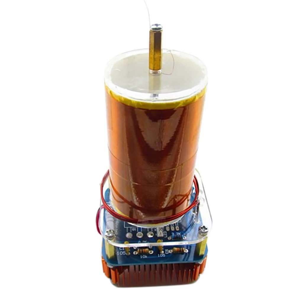 

Rotating Music Coil DIY Kit ZVS Generator Wireless Transmission Amplifier