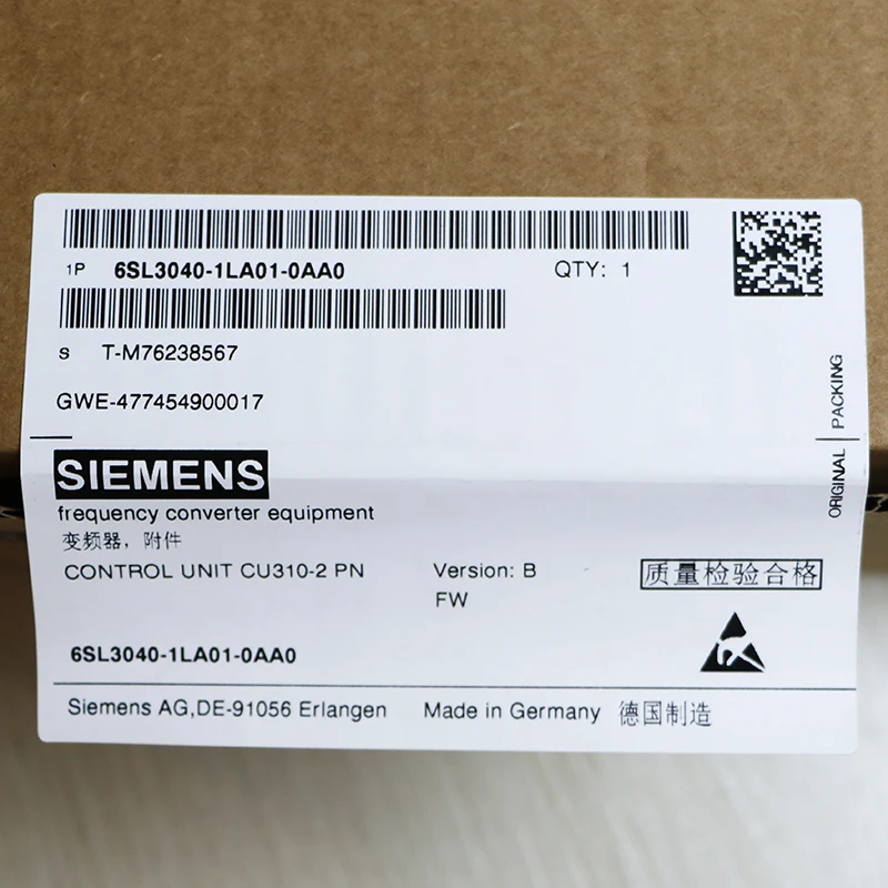 

6SL3040-1LA01-0AA0 новый блок управления Siemens 6SL3040-1LA01-0AA0 SINAMICS S120