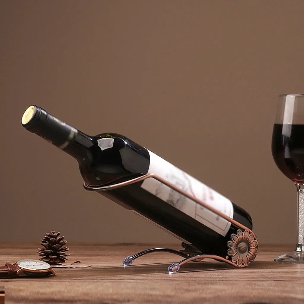 

Tops Wine Rack Stand Bottle Holder Storage Wine Holder Wedding Party Decor Wines Holders Botellero wine holder