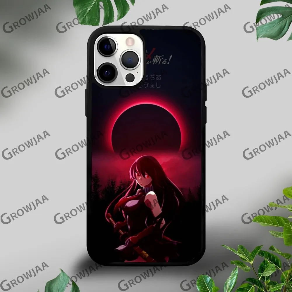 Чехол для телефона с изображением аниме Akame Ga K-kill iPhone 16 15 14 13 12 11 Pro Xs Max Mini Plus Celulares