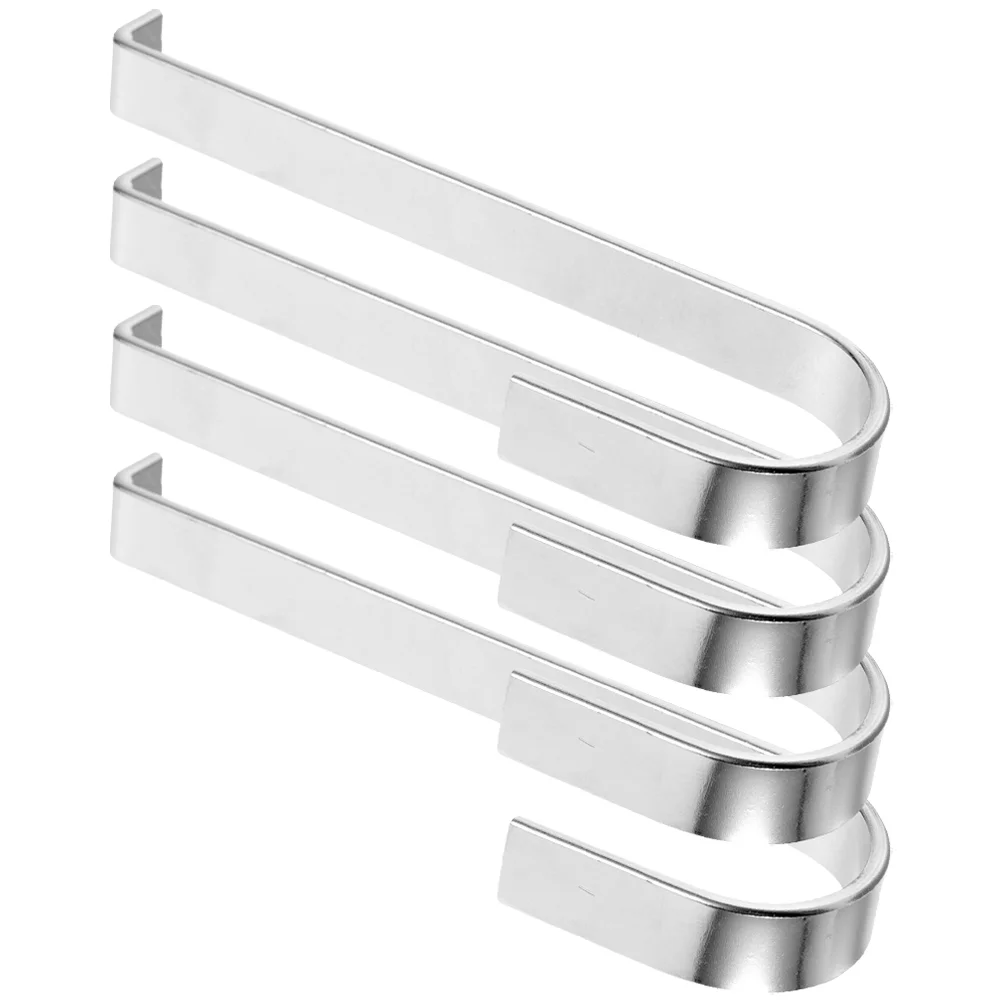 

4 Pcs Metal Hook Vinyl Siding Hooks Hanging Pots Planters Outdoors Wall Light Stainless Steel