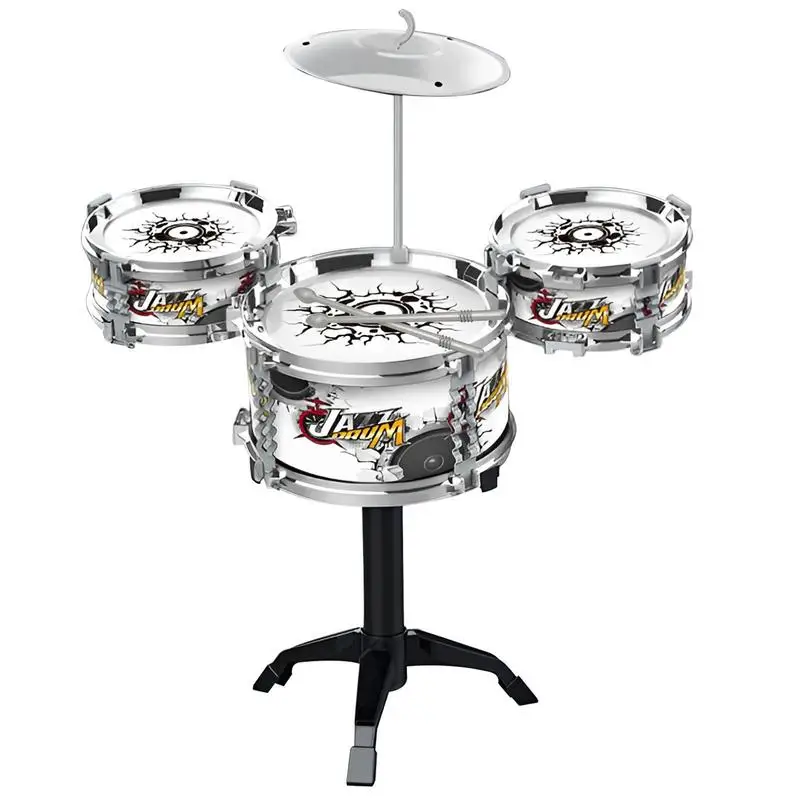 

Drums For Kids Toy Drum Kit Junior Drum Set Small Foot Support Learn To Play Great Drumhead Support Frame Design For Daycare