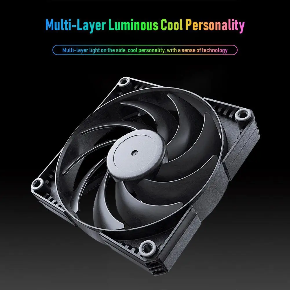 PHANTEKS PC Computer Case Fan Mute 4-Pin PWM Cooling Fan for Radiator CPU Cooler