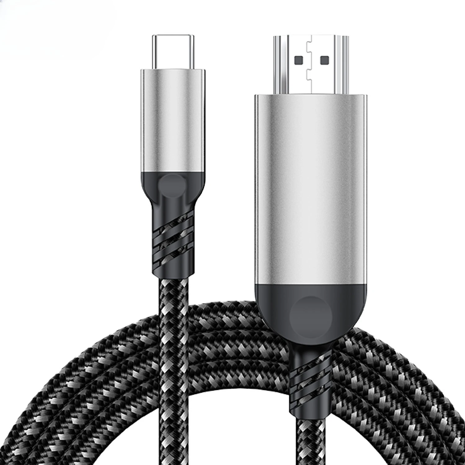 Фото USB C — 4K HDMI-совместимый кабель-переходник 4K 60 Гц для MacBook Pro iMac iPad Pro для Samsung Galaxy Type C — HDMI Audio 3 м 2 м 1 м №3