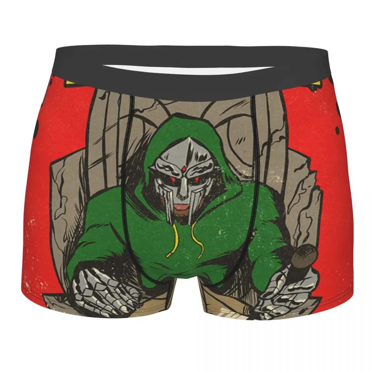 

Трусы-боксеры Mf Doom мужские, комикс, дышащее нижнее белье, модные шорты