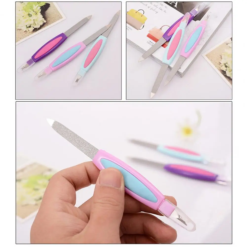 

Многоразовая пилка для кутикулы, пилка для ногтей, инструмент для дизайна ногтей, удаление омертвевшей кожи, полезный инструмент для красот...