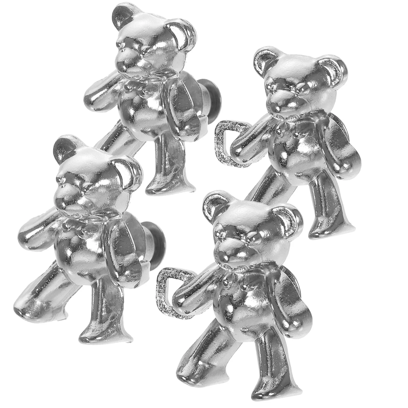 

2 Pairs Slim Waist Portable Buttons Metal Jeans Buckles Women Alloy Simple Womens Loose Pants Extender Nail-free