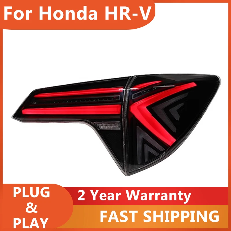 Автомобильные аксессуары для Honda HR-V задний фонарь 2015-2020 HRV DRL противотуманный