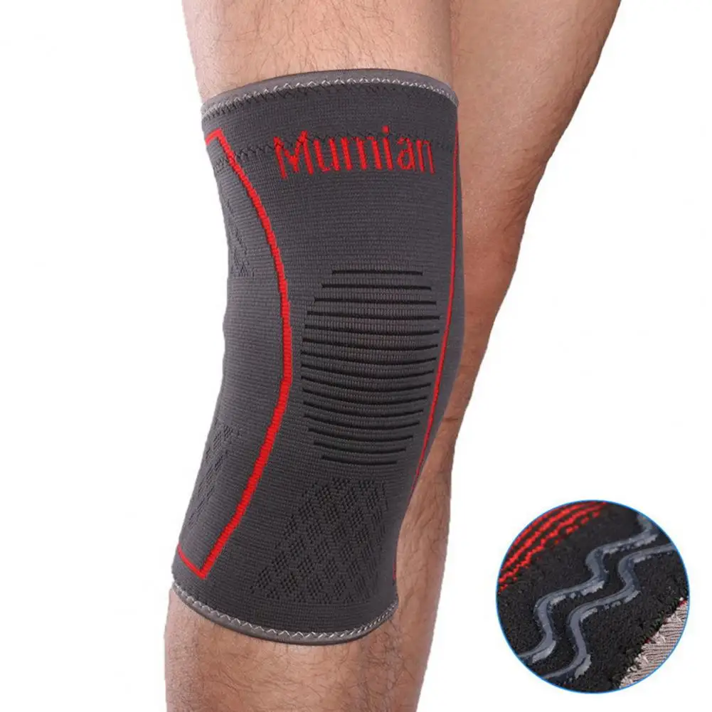 

1PCS Compression knee Pad Sport kneepad Pressurized Elastic Knee Seeve Kneecap Support Protector Runing Volleyball Basketball