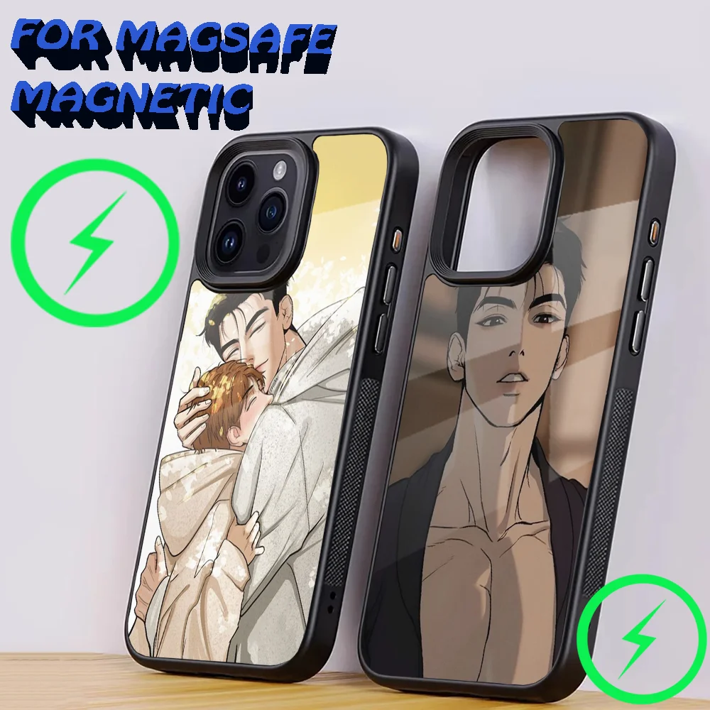 Чехол для телефона J-Jinx Jaekyung Kim Dan iPhone 15 14 13 12 11 Plus Pro Max Mini Magsafe с магнитной