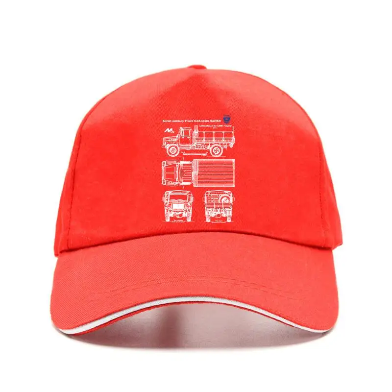 

New cap hat iitary Ruian oviet Retro Truck Gaz Car Graphic Fahion Uniex Baseball Cap