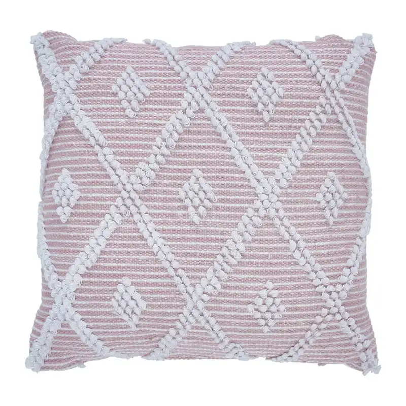 

Square Outdoor Decorative Pillow, Blush, 20
