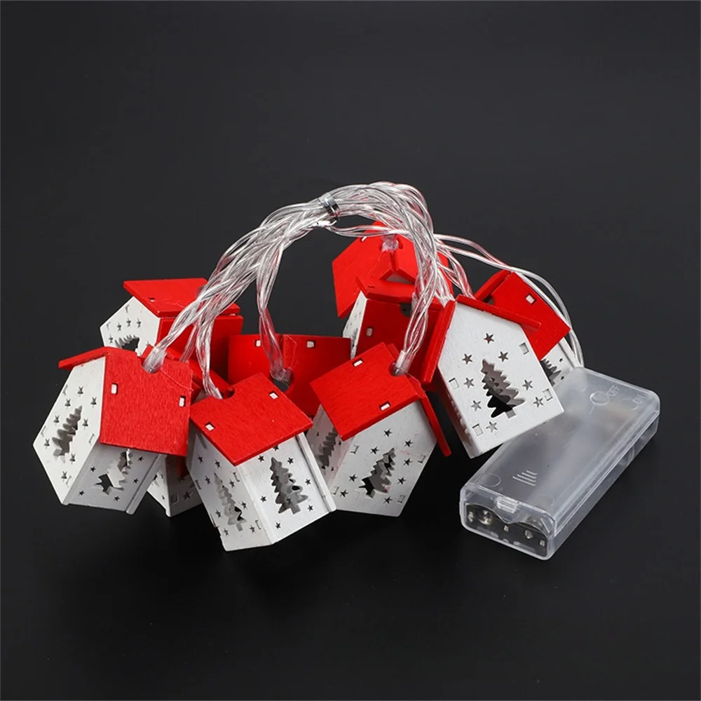 

Деревянные светодиодные гирлянды для дома 1,5 м