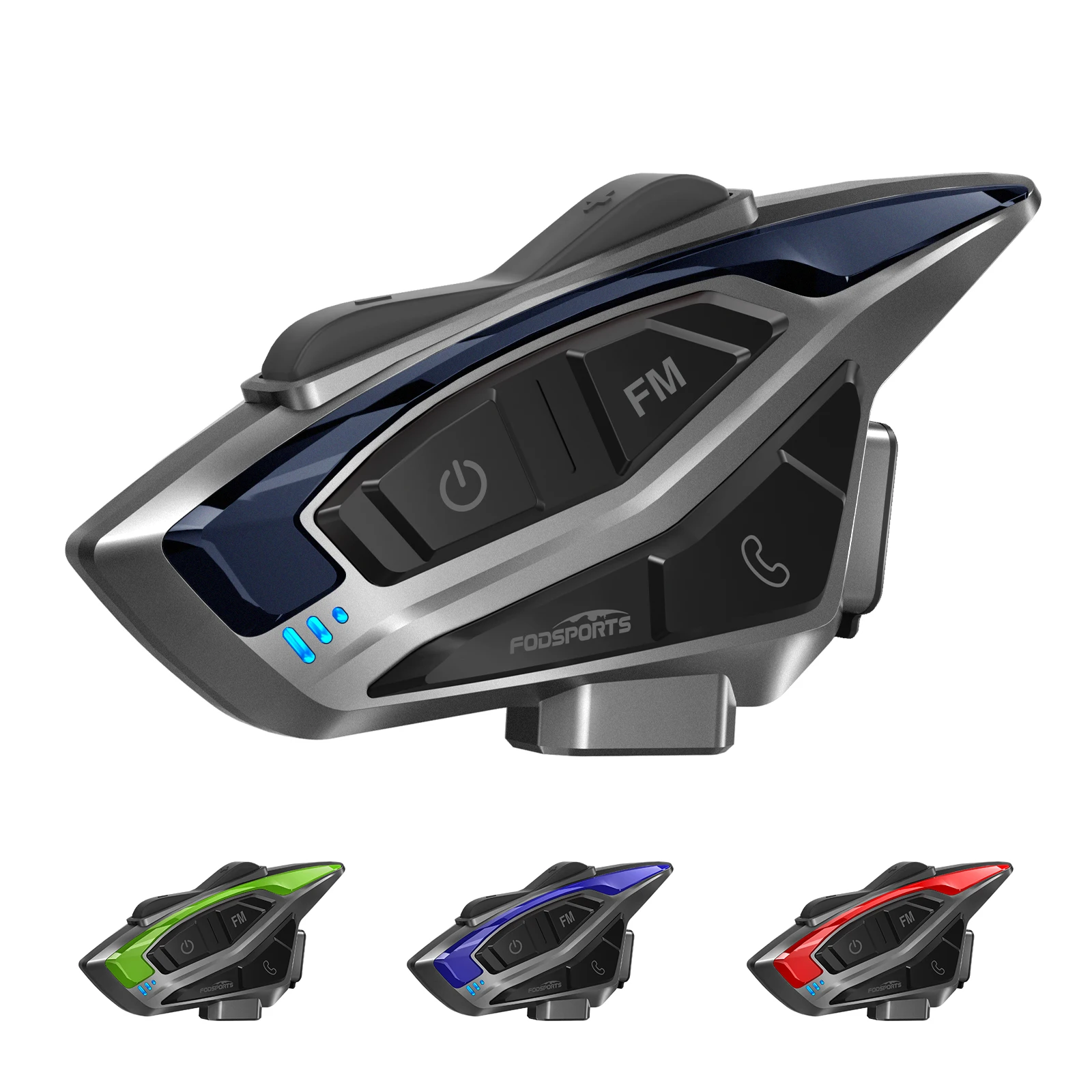 

Fodsports T6 мотогарнитура,Мотоциклетная гарнитура,Bluetooth для шлема,Интерком, BT5.4