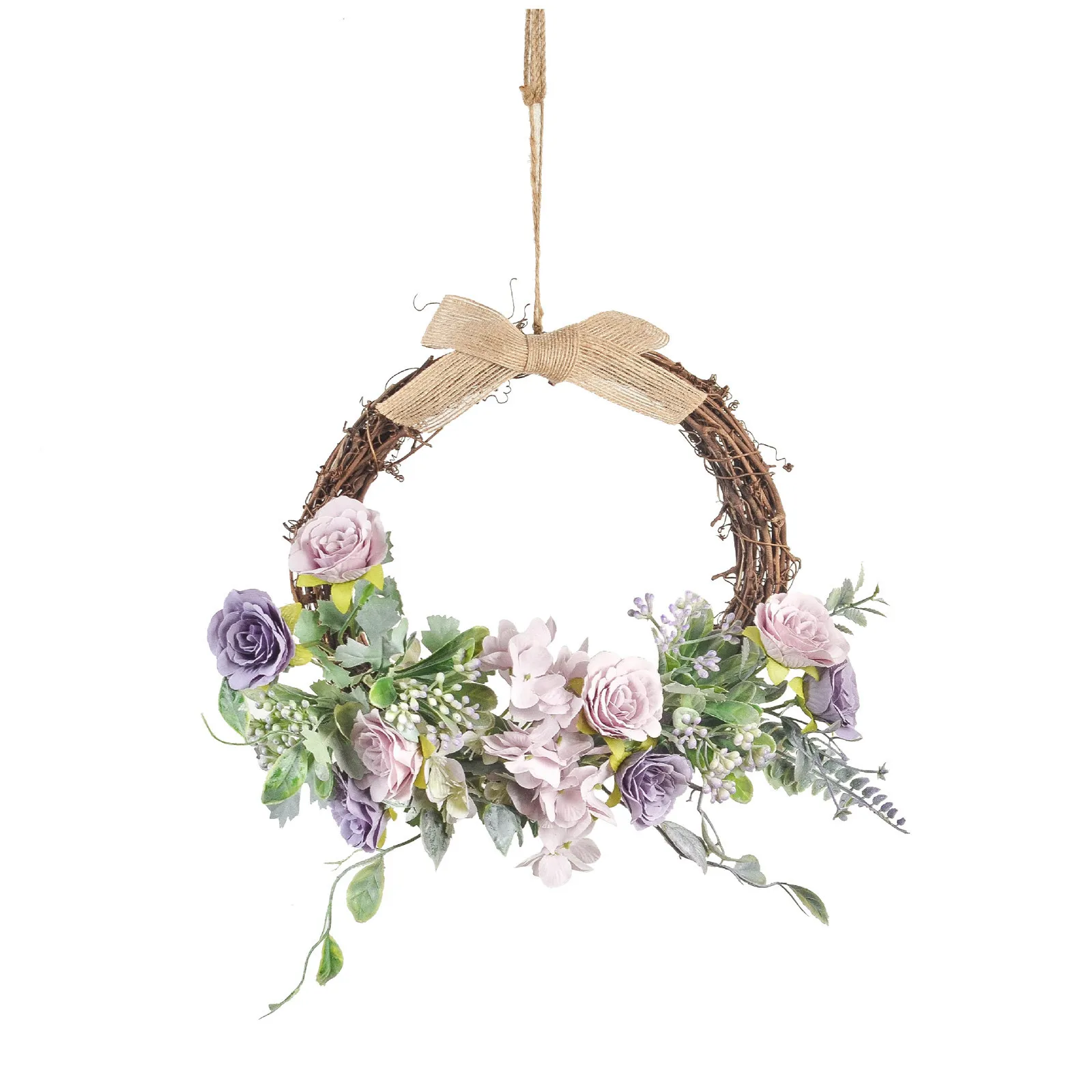 

Half Home Artificial Decoration Wreath Leaf Office Flower Antler Sun Wreath Home Decor