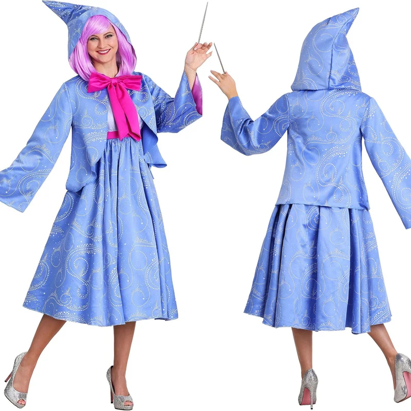 Combhasaki женский костюм феи Бога для мамы роскошная накидка с капюшоном праздничное