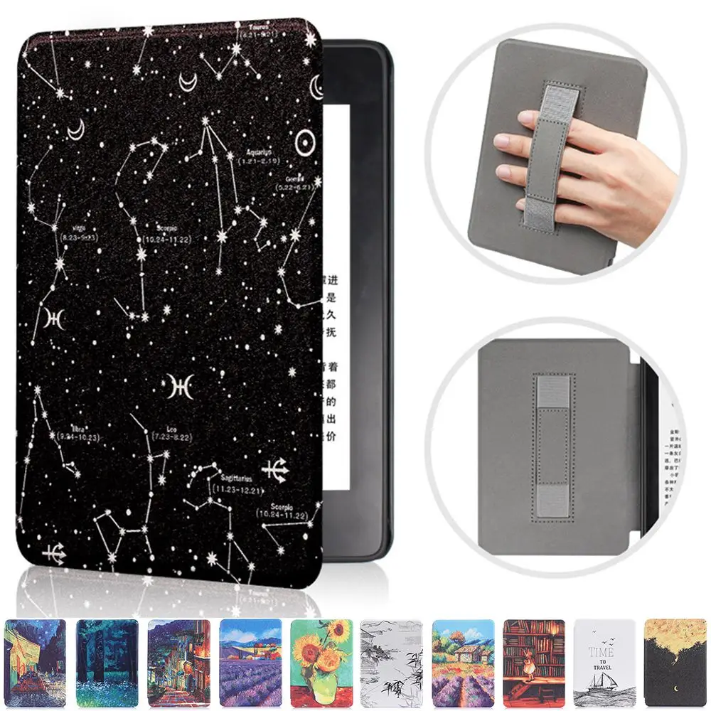 

2022 All New Magnetic Smart Cover PU Leather Folio Case For Amazon Kindle Paperwhite 5 11th Generation 6.8 Inch E-Reader Funda