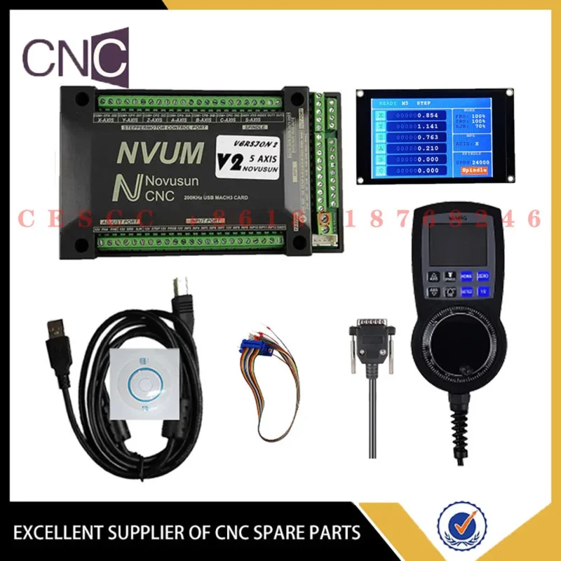 Гравировальный станок Nvum Mach3 3/4/5/6-осевой контроль движения карта контроллера ЧПУ
