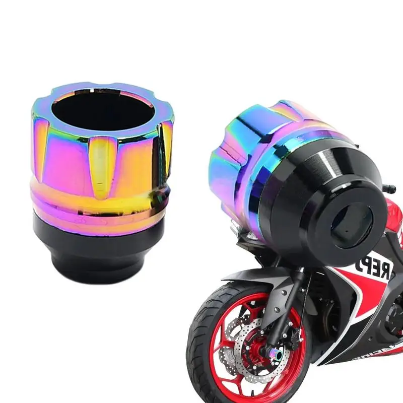 

1 Pair Universal Aluminum Alloy Motorcycle Modification Accessories Front Fork Cup Shock Absorption Cup Anti-collision Cup