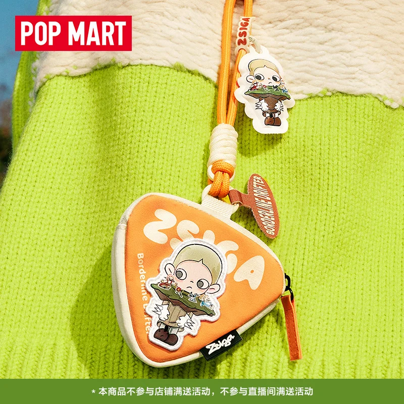 Popmart натуральная Zsiga People Walking Along The Line Series слепая коробка треугольная сумка Kawaii