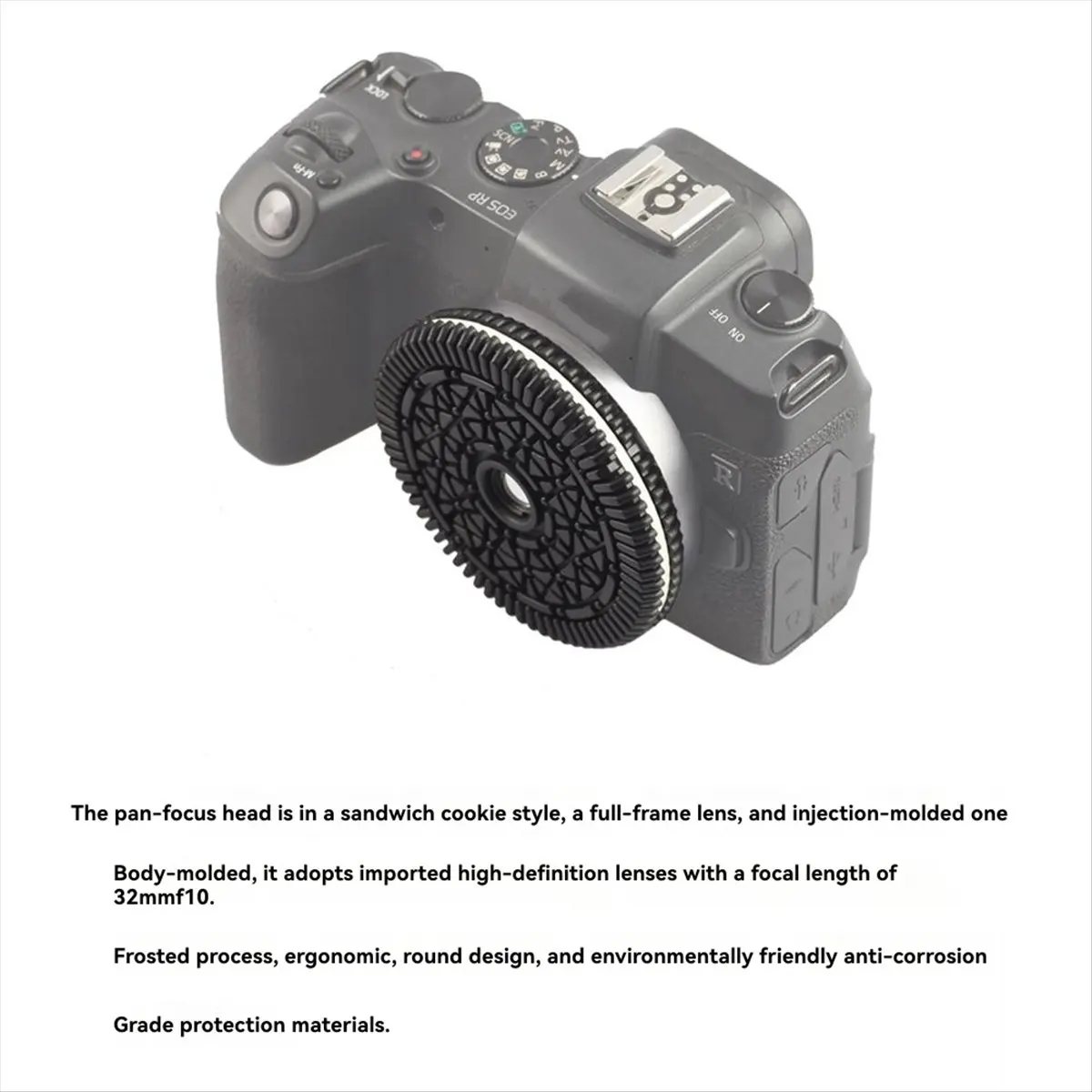Фото ABGN 32mm F10 Объектив-«блинчик» с фиксированным фокусом для беззеркальных камер серии Mount №4