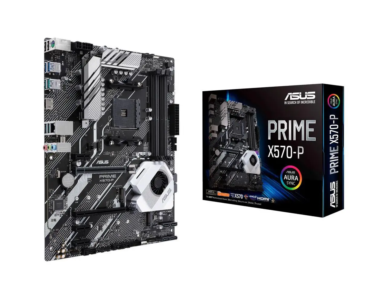 

For AMD X570 For ASUS PRIME X570-P Computer Motherboard AM4 DDR4 128G Desktop Mainboard M.2 NVME USB PCI-E 3.0 X16