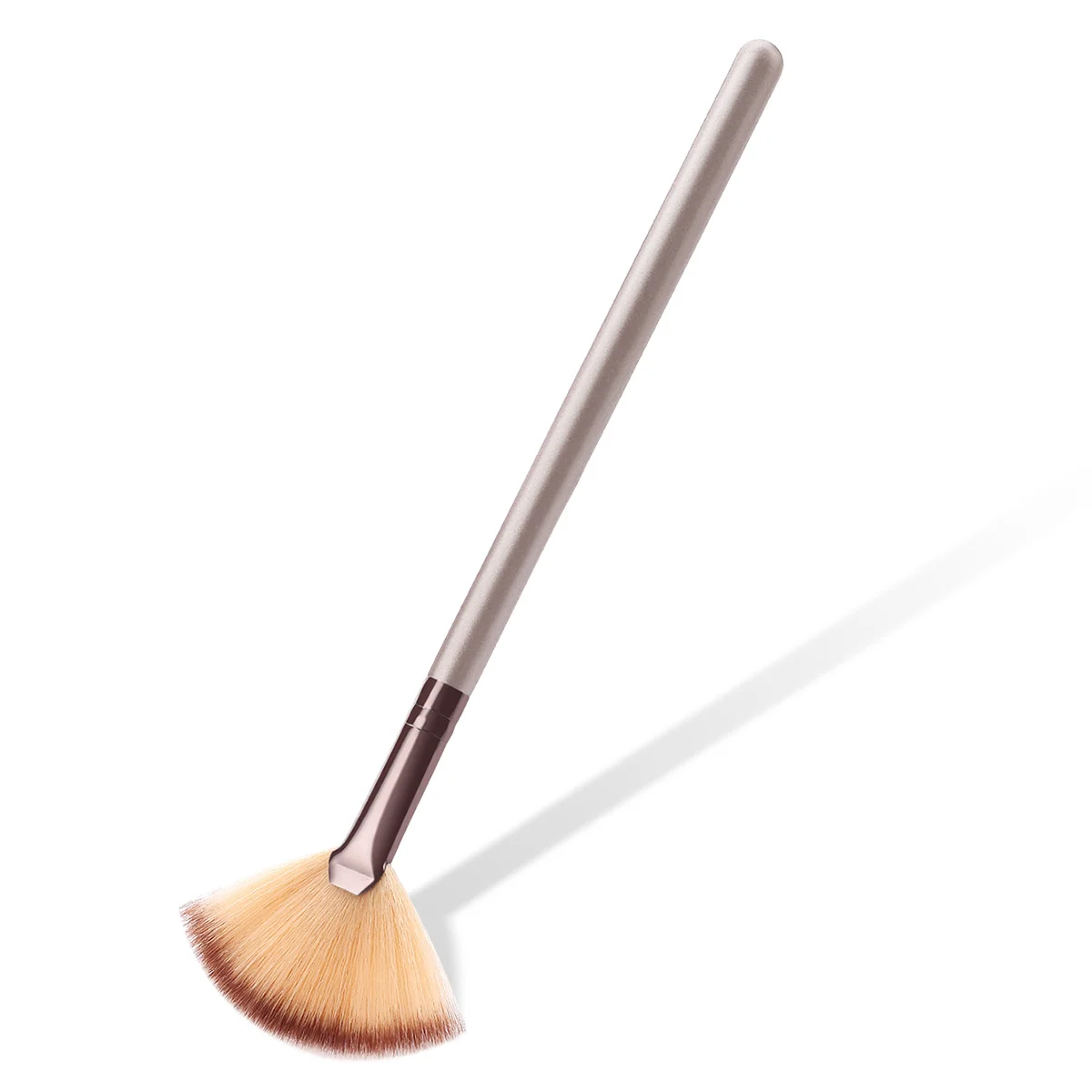 

Fan Brush Makeup Highlighter Woodenbrusheshandle Facial Facials Shaped Shape