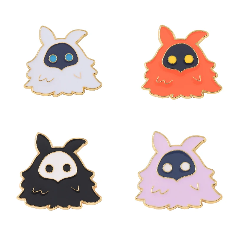 

Genshin Impact Monster Gallery Enamel Pin Ice Water Fire Thunder Abyss Mage Cartoon Anime Badges For Bags Jewelry Gifts For Fans