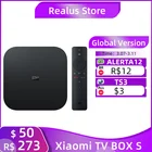 ТВ-приставка Xiaomi Mi TV Box S 4K Ultra HD Android TV 9,0 HDR 2 ГБ 8 ГБ WiFi Google Cast Netflix Smart TV Mi Box 4 медиаплеер