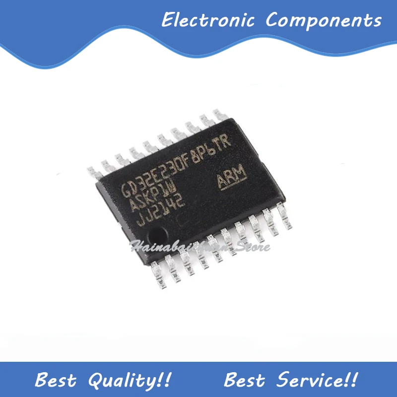 

10 Pcs/Lot GD32E230F8P6TR TSSOP20 New and Original In Stock